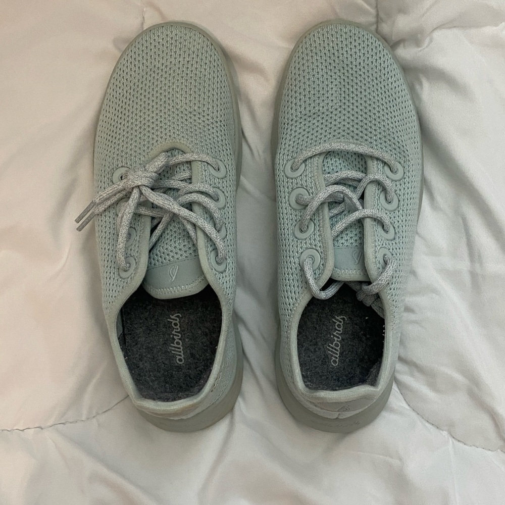 Allbirds baby blue tree runners Sneakers
